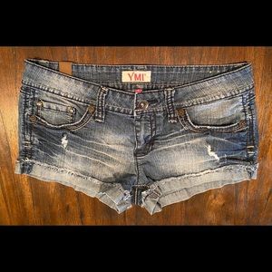 Ymi jean shorts size 7 juniors